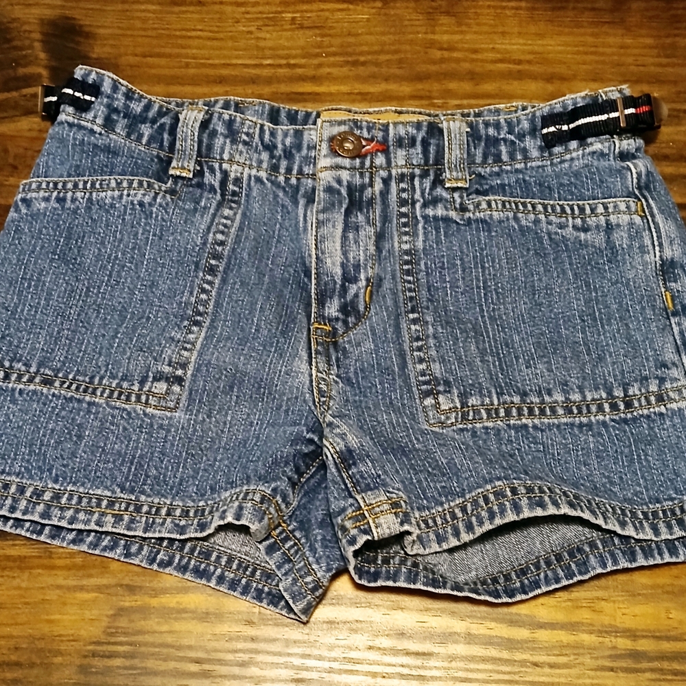 Tommy Hilfiger Blue Jean Shorts with Belt Loops